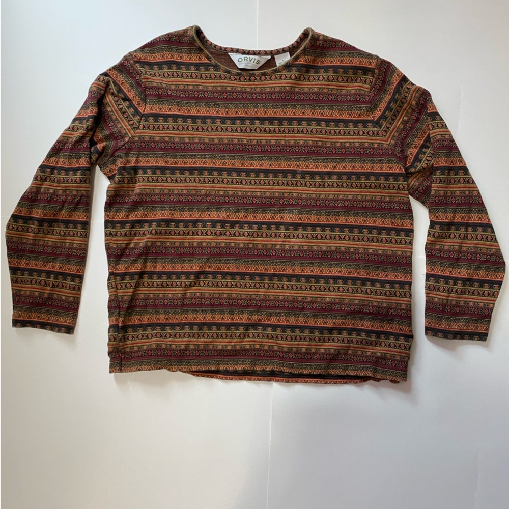 Orvis Multicolor Patterned Men's Shirt